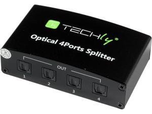 Techly IDATA TOS-SP4 Digital Audio Splitter 4 Toslink Ports Techly IDATA TOS-SP4 Digital Audio Splitter 4 Toslink Ports