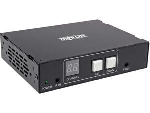 Tripp Lite B160-101-DPHDSI DisplayPort to DVI/HDMI over Cat5/6 Extender Kit - 1080p @ 60 Hz, RS-232, IR Control, 328 ft., TAA Tripp Lite B160-101-DPHDSI DisplayPort to DVI/HDMI over Cat5/6 Extender Kit - 1080p @ 60 Hz, RS-232, IR Control, 328 ft., TAA