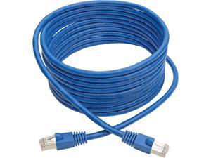 TRIPP LITE N262-015-BL Cat6a 10G-Certified Snagless Shielded STP Ethernet Cable (RJ45 M/M), PoE, Blue, 15 ft. TRIPP LITE N262-015-BL Cat6a 10G-Certified Snagless Shielded STP Ethernet Cable (RJ45 M/M), PoE, Blue, 15 ft.