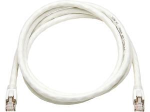 TRIPP LITE N272-006-WH 6 ft. Cat 8 White Cat8 25G/40G Certified Snagless Shielded S/FTP Ethernet Cable (RJ45 M/M), PoE, White, 6 ft. TRIPP LITE N272-006-WH 6 ft. Cat 8 White Cat8 25G/40G Certified Snagless Shielded S/FTP Ethernet Cable (RJ45 M/M), PoE, White, 6 ft.