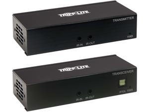Tripp Lite B127A-111-BHTH HDMI over Cat6 Extender Kit, Transmitter and Receiver with Repeater, 4K 60Hz, 4:4:4, IR, HDR, PoC, 230 ft., TAA Tripp Lite B127A-111-BHTH HDMI over Cat6 Extender Kit, Transmitter and Receiver with Repeater, 4K 60Hz, 4:4:4, IR, HDR, PoC, 230 ft., TAA
