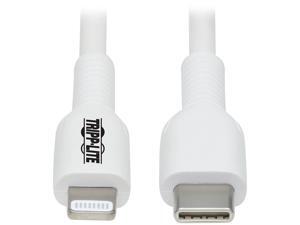 USB-C to Lightning Sync/Charge Cable (M/M), MFi Certified, White, 1 m (3.3 ft.)