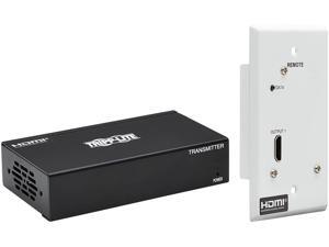 DisplayPort to HDMI Over Cat6 Extender Kit w Wall Plate Receiver DisplayPort to HDMI Over Cat6 Extender Kit w Wall Plate Receiver