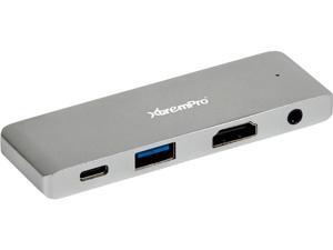 XtremPro USBC-7HM2CRUPD100 USB-C HUB UPGRADED 7-IN-1 Type-C Dongle 4K HDMI & DP Display SD/TF 100W PD Adapter Dock Station for Windows Mac Pro XtremPro USBC-7HM2CRUPD100 USB-C HUB UPGRADED 7-IN-1 Type-C Dongle 4K HDMI & DP Display SD/TF 100W PD Adapter Dock Station for Windows Mac Pro