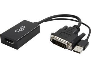C2G 41379 DVI to DisplayPort Adapter Converter, Black C2G 41379 DVI to DisplayPort Adapter Converter, Black