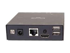 C2G 29510 HDBaseT 4K UHD HDMI + USB Over Cat5 Extender (60Hz) TAA Compliant, Black C2G 29510 HDBaseT 4K UHD HDMI + USB Over Cat5 Extender (60Hz) TAA Compliant, Black