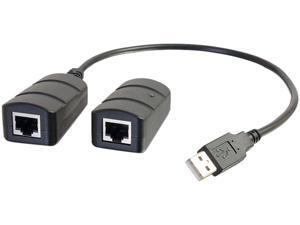 C2G 54284 1-Port USB 2.0 Over Cat5/Cat6 Extender - Up To 150 Feet C2G 54284 1-Port USB 2.0 Over Cat5/Cat6 Extender - Up To 150 Feet