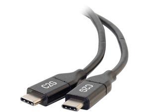 C2G 28828 USB-C Cable - USB-C 2.0 Male to Male Cable (5A Charging) (6 Feet, 1.82 Meters) C2G 28828 USB-C Cable - USB-C 2.0 Male to Male Cable (5A Charging) (6 Feet, 1.82 Meters)