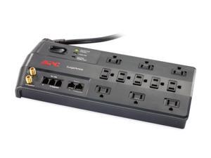 APC 8 Ft. (2.44 meters) 11 Outlets 3400 Joule SurgeArrest w/ Tel2/ Splitter Coax & Ethernet Jacks
