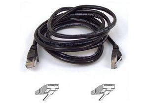 Belkin A3L791-07-BLK 7 ft. Cat 5E Black Network Patch Cable
