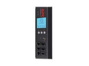 APC Rack Mount PDU, Switched Rack 200V-230V/30A, (24) Outlets, 0U Vertical Rackmount (AP8941)