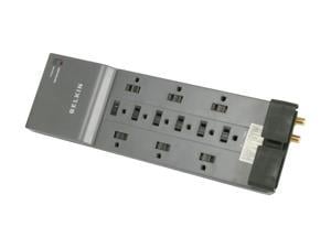 BELKIN BE112234-10 10.0 Feet 12 Outlets 3996 Joules Surge Protector w/Phone/Ethernet/Coax Protection
