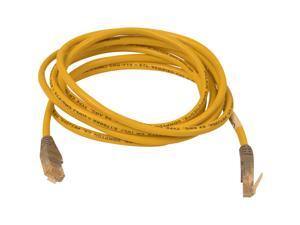 Belkin A3X126-25-YLW-M 25 ft. Cat 5E (Crossover) Yellow Network Cable Belkin A3X126-25-YLW-M 25 ft. Cat 5E (Crossover) Yellow Network Cable