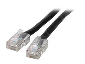 Belkin A3L791-06-BLK 6 ft. Cat 5E Black Network Cable