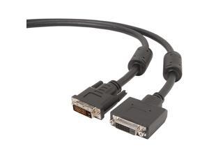 Belkin F2E7171-10-SV Black 1 x DVI-D Male to 1 x DVI-D Male Video Male to Male Single Link DVI-D Cable Belkin F2E7171-10-SV Black 1 x DVI-D Male to 1 x DVI-D Male Video Male to Male Single Link DVI-D Cable