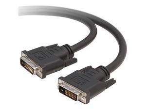 Belkin F2E7171-03-DV Black DVI to DVI Male to Male DVI-D to DVI-D Dual-Link M/M Cable