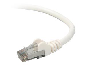 Belkin A3L980-15-WHT-S 15 ft. Cat 6 White UTP RJ45M/RJ45M Snagless  Patch Cable