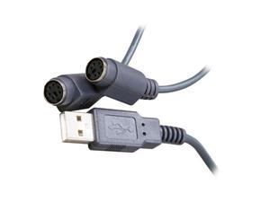 IOGEAR Model GUC10KM 16.5" PS/2  to USB Adapter for keyboard/ mouse