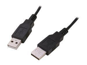 Coboc 10 ft. USB 2.0 A Male to A Male Cable (Black) Coboc 10 ft. USB 2.0 A Male to A Male Cable (Black)