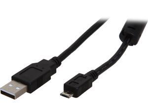 Coboc 1.5 ft. USB 2.0 A Male to Micro-B 5-pin Male Cable (Black) Coboc 1.5 ft. USB 2.0 A Male to Micro-B 5-pin Male Cable (Black)