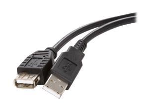 Rosewill RCW-100 – 6-Foot USB 2.0 A Male to A Female Extension Cable, Black