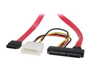 Rosewill RCW-307 - 6" Power Cable & 30" Data Cable - Serial ATA Data and Power Combination Cable