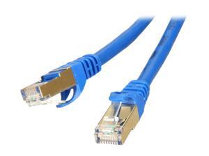 Rosewill RCW-15-CAT7-BL 15 ft. Cat 7 Blue Shielded Twisted Pair (S/STP) Networking Cable Rosewill RCW-15-CAT7-BL 15 ft. Cat 7 Blue Shielded Twisted Pair (S/STP) Networking Cable