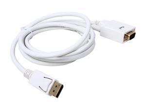Rosewill RCDC-14014 - 6-Foot DisplayPort to VGA Cable - 28 AWG Rosewill RCDC-14014 - 6-Foot DisplayPort to VGA Cable - 28 AWG