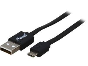 Rosewill RMU-1.5BK - 1.5-Foot USB 2.0 A Male to Micro B (5-Pin) Male Cable - Black Rosewill RMU-1.5BK - 1.5-Foot USB 2.0 A Male to Micro B (5-Pin) Male Cable - Black