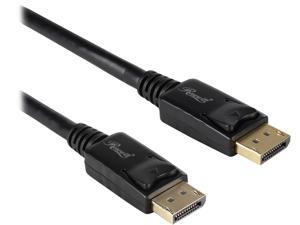 Rosewill RCDC-17001 3 ft. DisplayPort 1.2 Cable, Black, Gold Plated, 4K x 2K Ready, Eyefinity Support Rosewill RCDC-17001 3 ft. DisplayPort 1.2 Cable, Black, Gold Plated, 4K x 2K Ready, Eyefinity Support