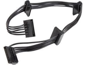 Rosewill RCSC-18013 1.31 ft. 4 x SATA Power Splitter Adapter Cable Male to Female Rosewill RCSC-18013 1.31 ft. 4 x SATA Power Splitter Adapter Cable Male to Female