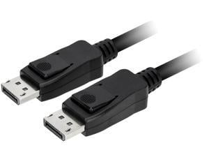 Rosewill DisplayPort to DisplayPort 1.4 HBR3 Cable, Ultra HD 8K DP to DP, 6 Feet, Black - RCDC-18002