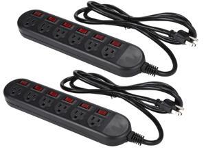Rosewill RPS-210PK 6 Outlets Power Strip Rosewill RPS-210PK 6 Outlets Power Strip