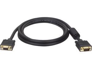 Tripp Lite VGA Coax High-Resolution Monitor Extension Cable with RGB Coax (HD15 M/F), 2048 x 1536 1080p, 6 ft. (P500-006)