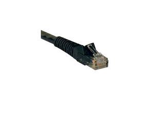 TRIPP LITE N201-002-BK 2 ft. Cat 6 Black Gigabit Snagless Patch Cable