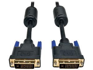 Tripp Lite P560-025 Black Male to Male DVI Dual Link TMDS cable - DVI-D, M/M