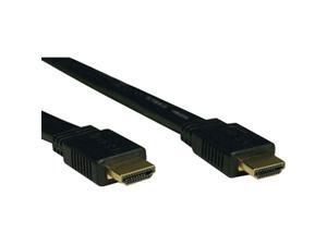 Tripp Lite High Speed HDMI Flat Cable, Ultra HD 4K x 2K, Digital Video with Audio (M/M), Black, 3-ft. (P568-003-FL) Tripp Lite High Speed HDMI Flat Cable, Ultra HD 4K x 2K, Digital Video with Audio (M/M), Black, 3-ft. (P568-003-FL)