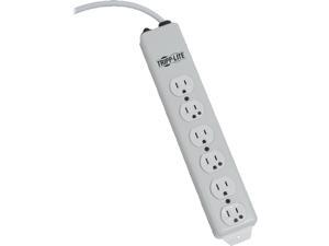 Tripp Lite Medical-Grade Power Strip with 6 Hospital-Grade Outlets, 6 ft. Cord, NOT for Patient-Care Vicinity – UL 1363 (PS-606-HG) Tripp Lite Medical-Grade Power Strip with 6 Hospital-Grade Outlets, 6 ft. Cord, NOT for Patient-Care Vicinity – UL 1363 (PS-606-HG)