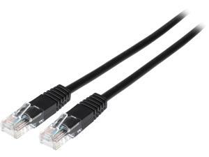 TRIPP LITE N002-007-BK 7 ft. Cat 5E Black Cat5e 350MHz Molded Patch Cable TRIPP LITE N002-007-BK 7 ft. Cat 5E Black Cat5e 350MHz Molded Patch Cable