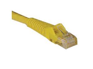 TRIPP LITE N201-007-YW 7 ft. Cat 6 Yellow Cat6 Gigabit Snagless Patch Cable