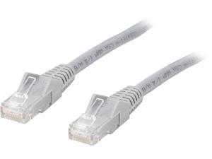 TRIPP LITE N201-050-GY 50 ft. Cat 6 Gray Cat6 Gigabit Snagless Patch Cable