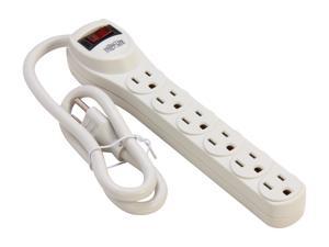 Tripp Lite TLP602 6 Outlets 180 Joules 2' Cord Protect It! Surge Suppressor