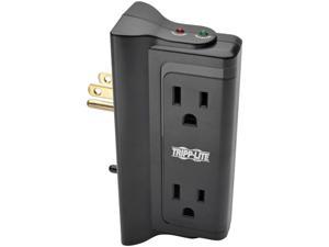 TRIPP LITE TLP4BK Direct plug-in 4 Outlets 720 Joules Protect It! Surge Suppressor