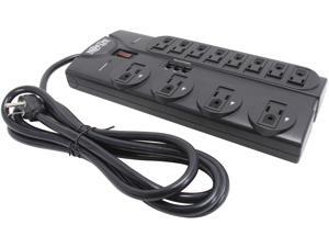 TRIPP LITE TLP1208TEL 8 Feet 12 + TEL Outlets 2160 Joules Surge Protector TRIPP LITE TLP1208TEL 8 Feet 12 + TEL Outlets 2160 Joules Surge Protector