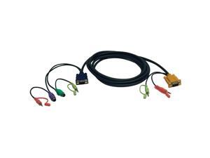 TRIPP LITE 10 ft. 10-ft. VGA/PS2/Audio Combo Cable Kit for B006-VUA4-K-R KVM Switch P757-010 TRIPP LITE 10 ft. 10-ft. VGA/PS2/Audio Combo Cable Kit for B006-VUA4-K-R KVM Switch P757-010