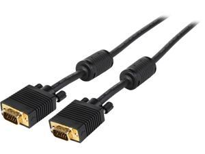 Tripp Lite P502-100 100 ft. SVGA/VGA Monitor Gold Cable with RGB Coax (HD15 M/M)