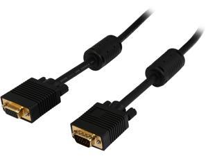 Tripp Lite VGA Coax High-Resolution Monitor Extension Cable with RGB Coax (HD15 M/F), 2048 x 1536 1080p, 25 ft. (P500-025)