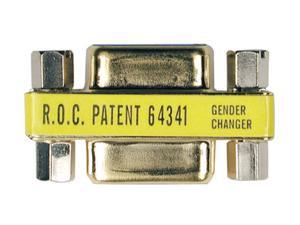 Tripp Lite P152-000 Compact Gold DB9 M/M Gender Changer