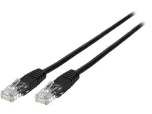 TRIPP LITE N002-003-BK 3 ft. Cat 5E Black 350MHz Molded Cable