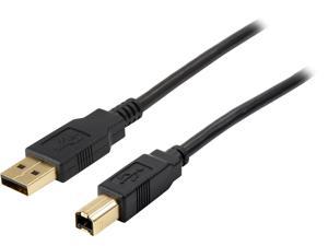 Tripp Lite U022-010-R Black USB2.0 A/B Gold Device Cable